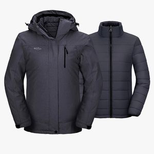 Women XL heavy 3 in 1 winter coat